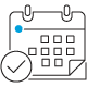 Monthly checks icon