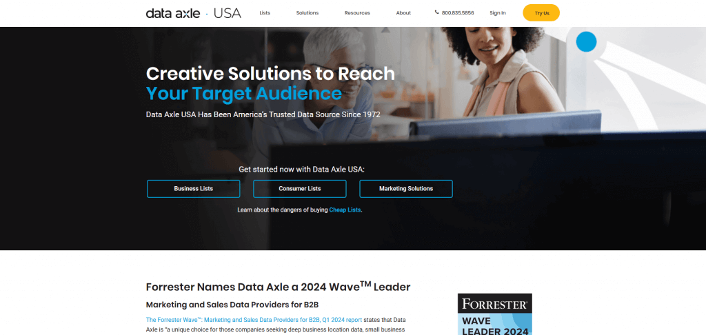 Data Axle USA for buying email list