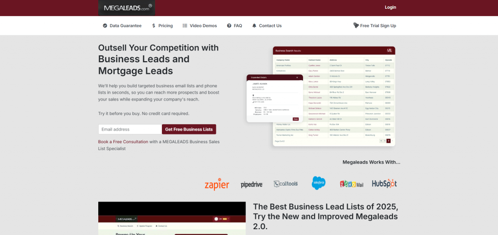 MegaLeads for business leads