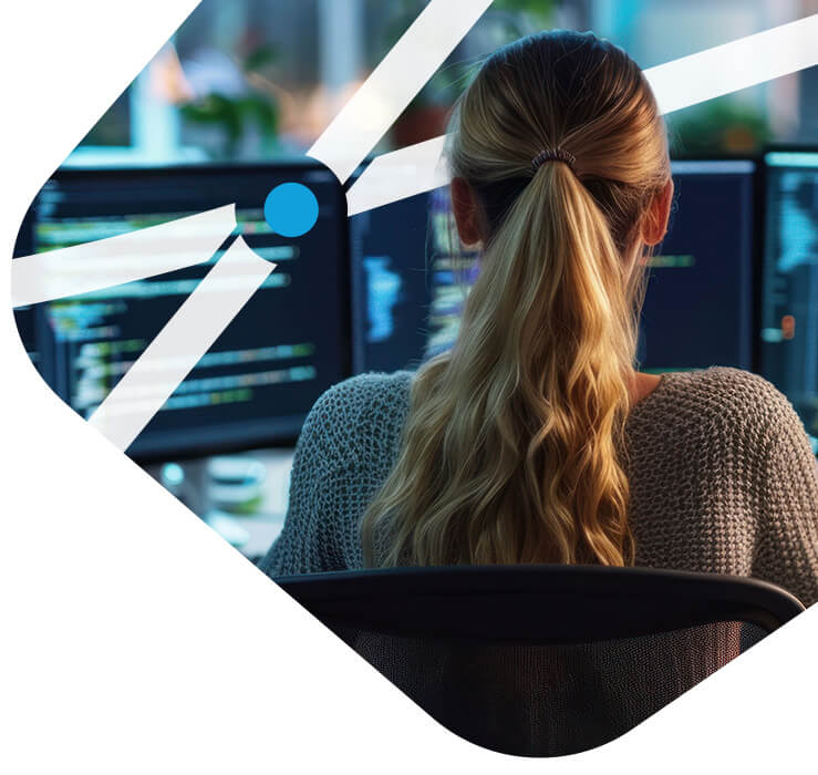 Programmer performing data hygiene process