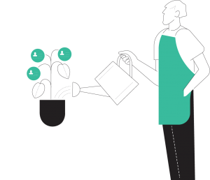 Nurture leads illustration