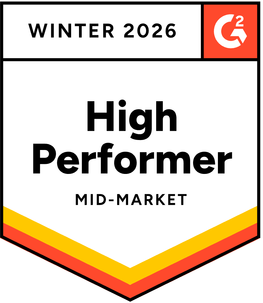 Sales Intelligence High Performer Mid-Market High Performer